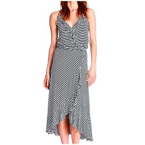 Ella Moss Striped High Low Dress XS